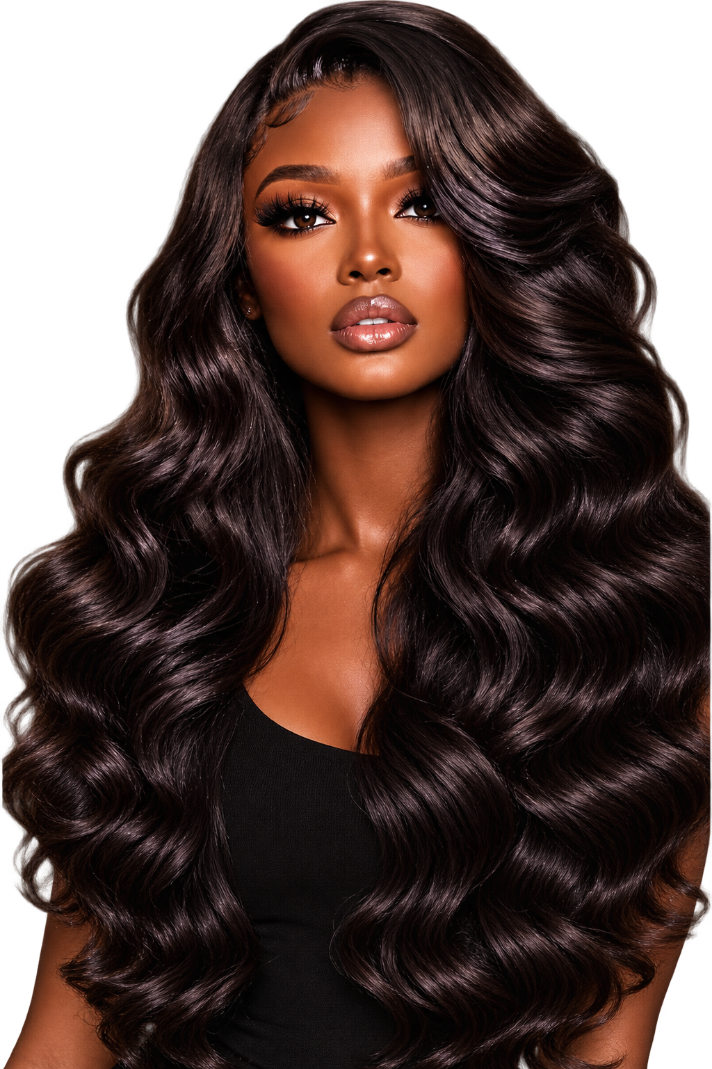 Beams Hairline Model showing luxury wigs